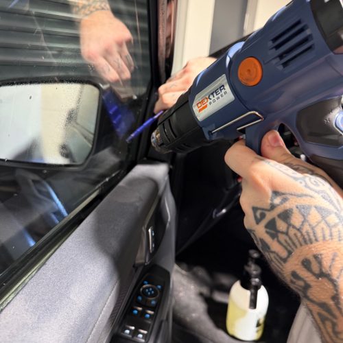 contrôle législation vitres teintées voiture par professionnel